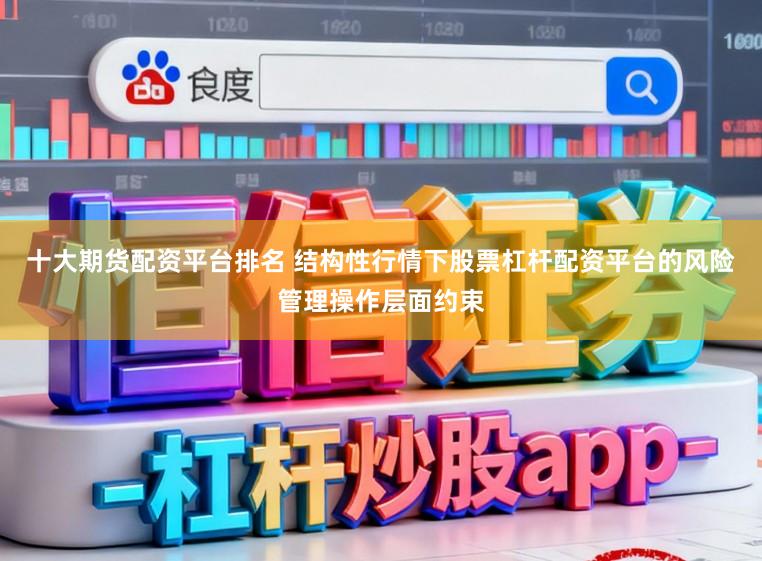 十大期货配资平台排名 结构性行情下股票杠杆配资平台的风险管理操作层面约束